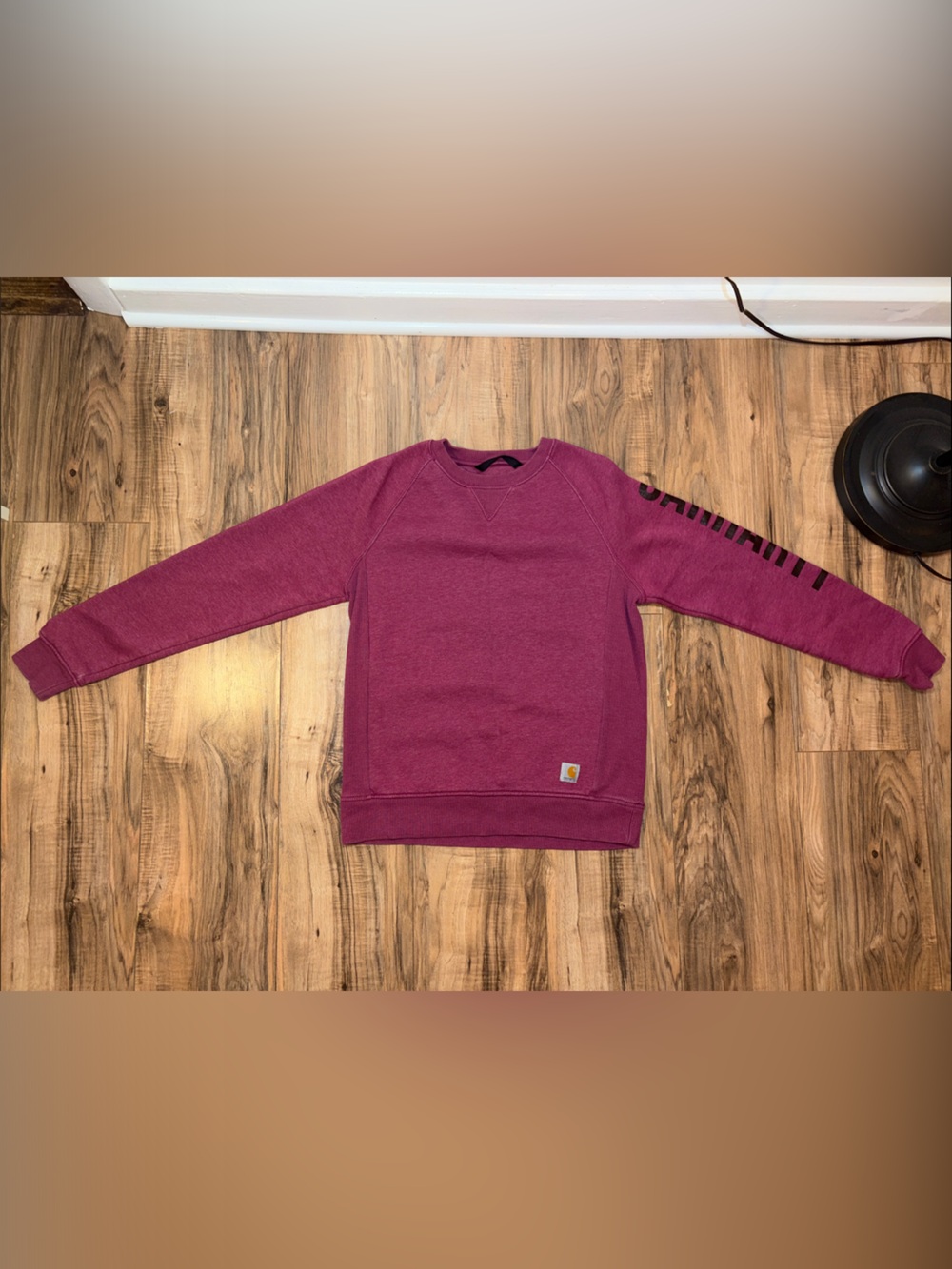 Women’s Carhartt Crewneck - Small - Burgundy